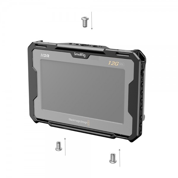 SmallRig Cage Kit for Blackmagic Design Video Assist 5 12G and 5 3G -SDI/HDMI Monitor 2725B